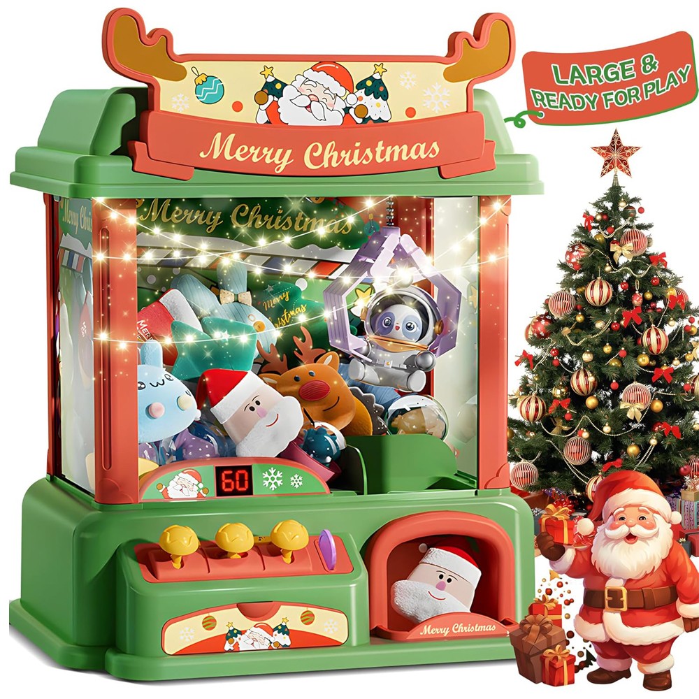 Arcade Vending & Laundry Revenue - Mesin cakar Natal untuk anak-anak mesin