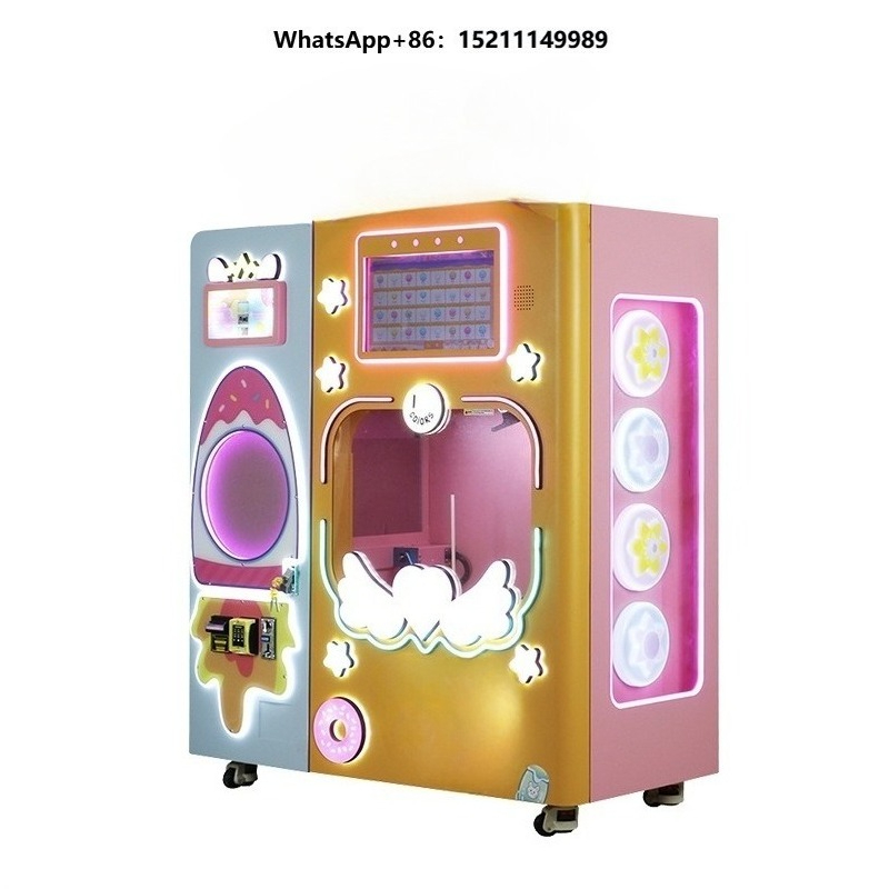 Candy Vending Machine - 132 Mesin Penjual Permen Kapas Otomatis