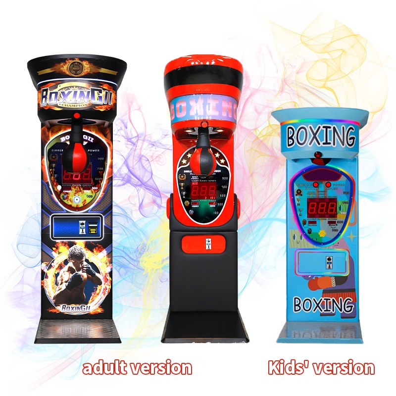 Arcade Game Coin - Mesin Tinju Kustom yang Dioperasikan dengan