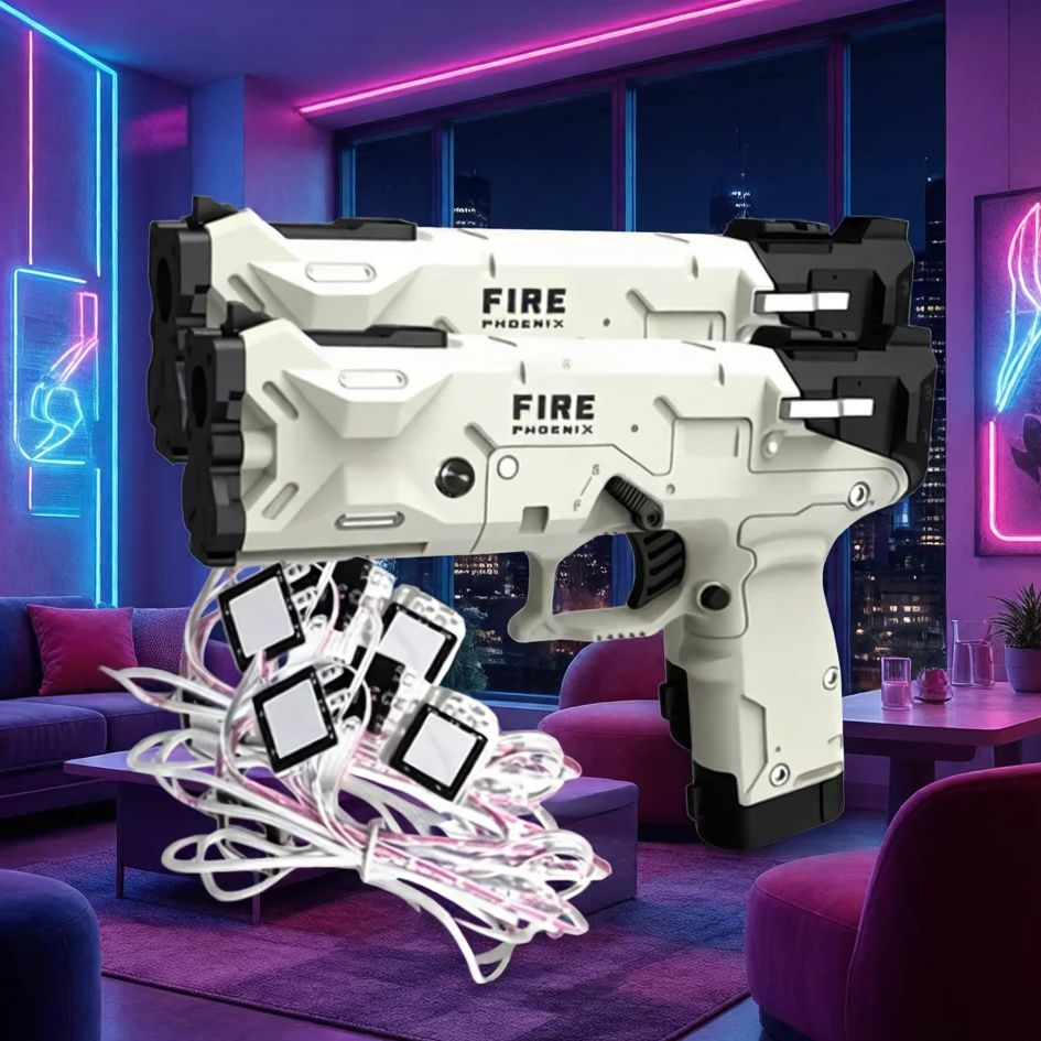Gun Shooting Arcade - 2p GUN4IR Pistol Cahaya Elektromagnetik Nirkabel