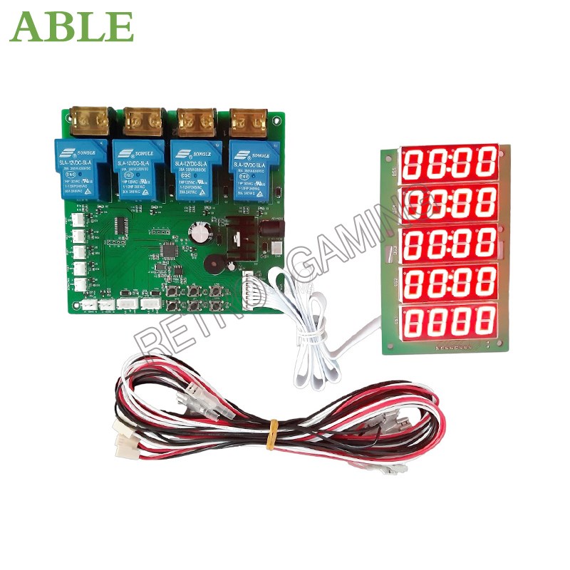 Token Coin Mechanism - JY-215 Inbuilt Counter 4 Channel Timer