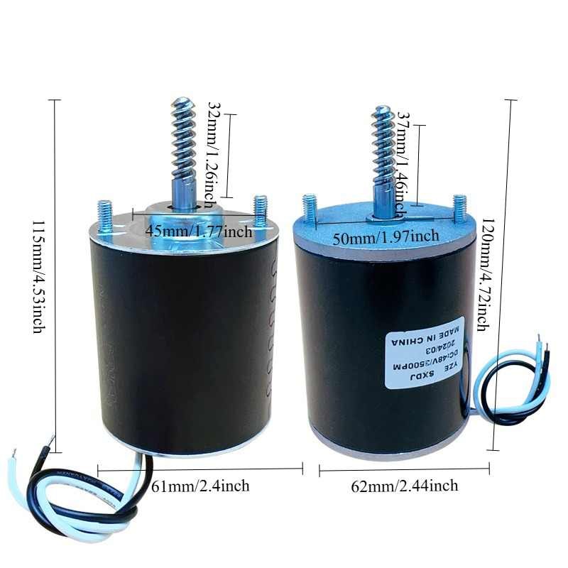 Crane Claw Motor - Motor Khusus 48V untuk Mesin Cakar