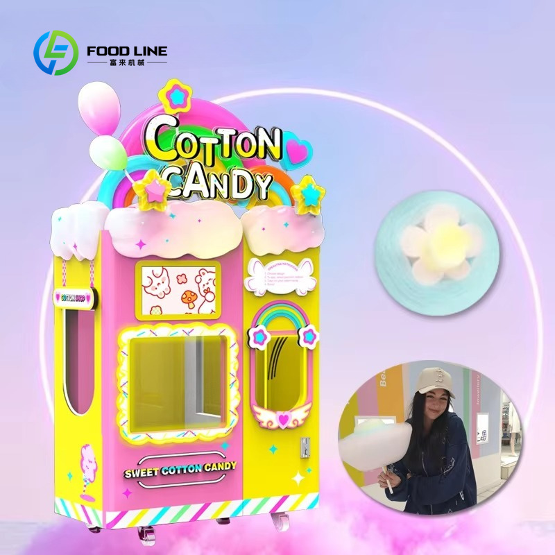 Candy Vending Machine - Mesin Penjual Permen Kapas yang Dapat