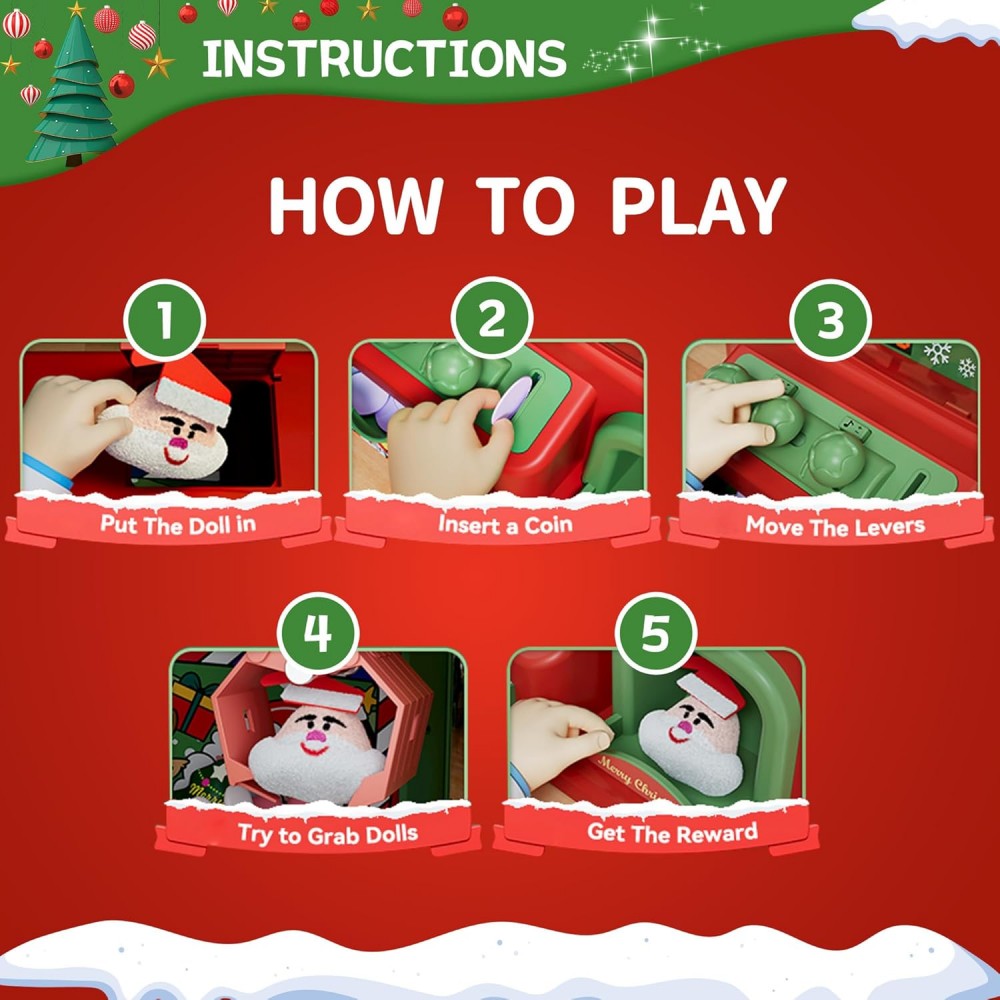 Mesin cakar Natal untuk anak-a - Arcade Vending & Laundry Revenue ulasan dan harga