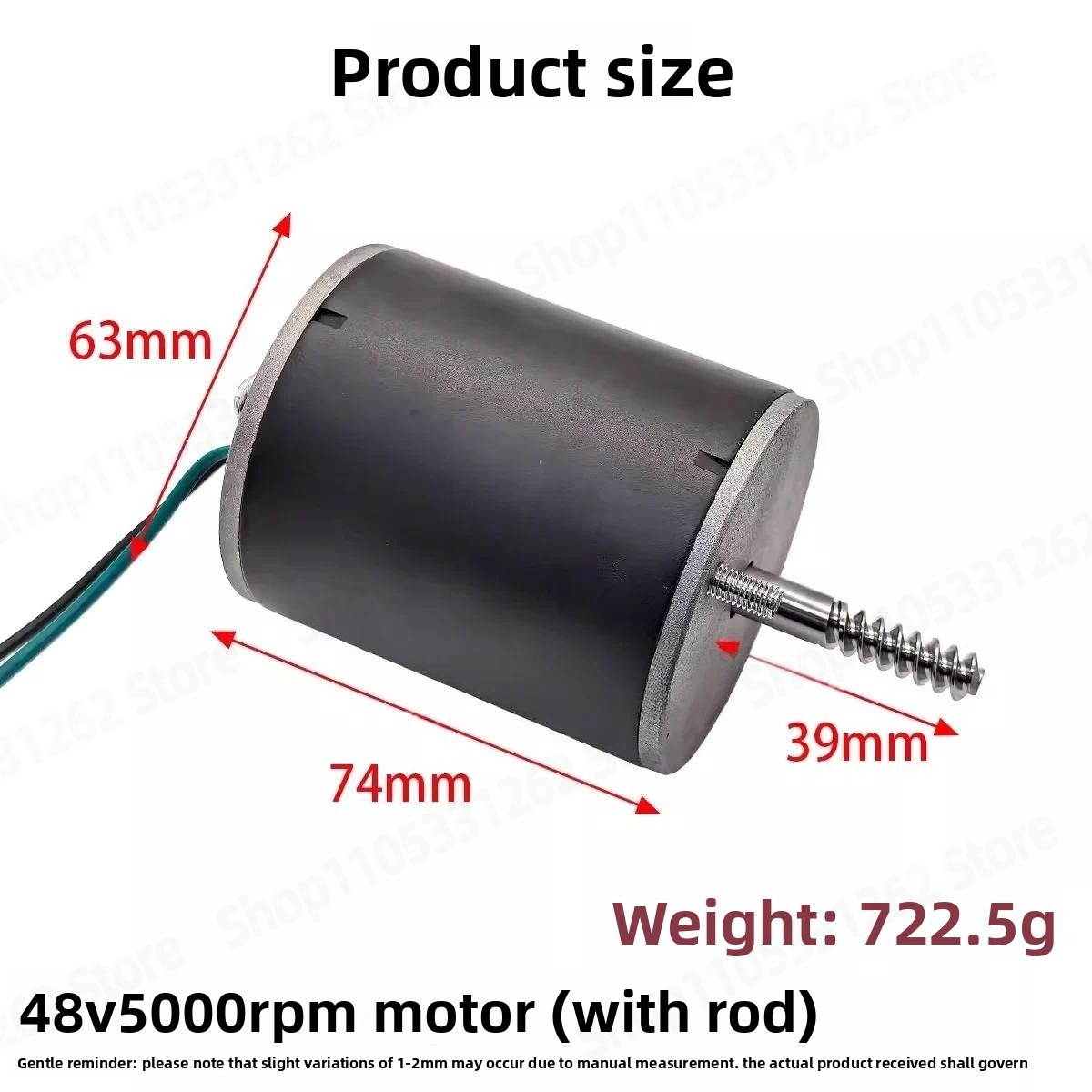 Motor Mesin Cakar 48V 5000RPM, - Crane Claw Motor ulasan dan harga