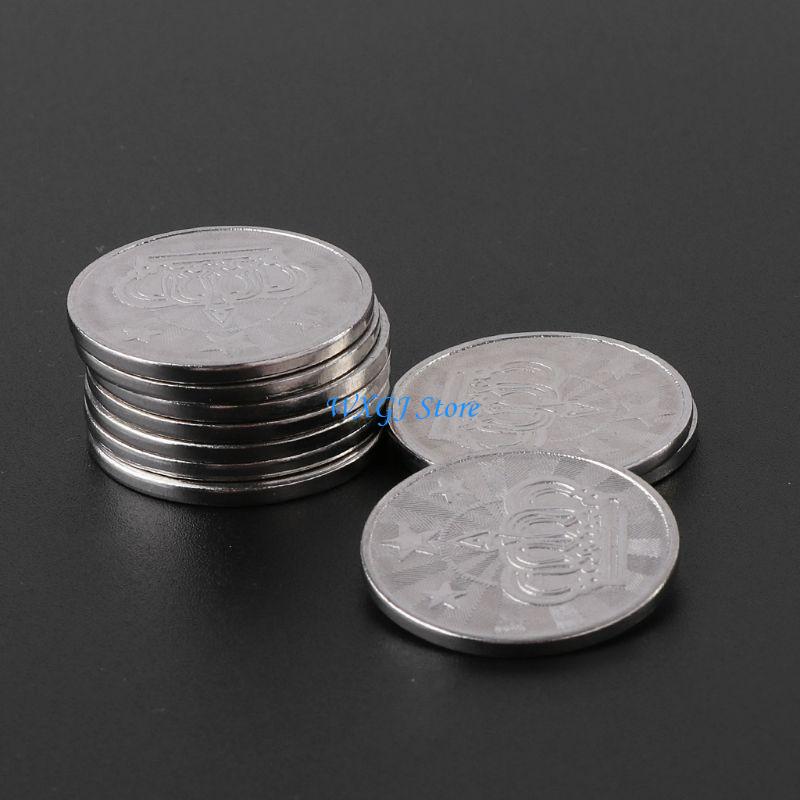 37JE 10 Buah Koleksi Koin Kole - Arcade Game Coin ulasan dan harga