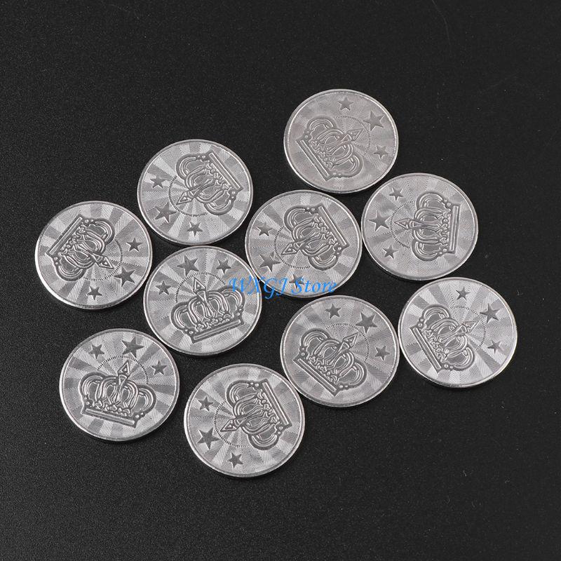 37JE 10 Buah Koleksi Koin Kole - Arcade Game Coin ulasan dan harga