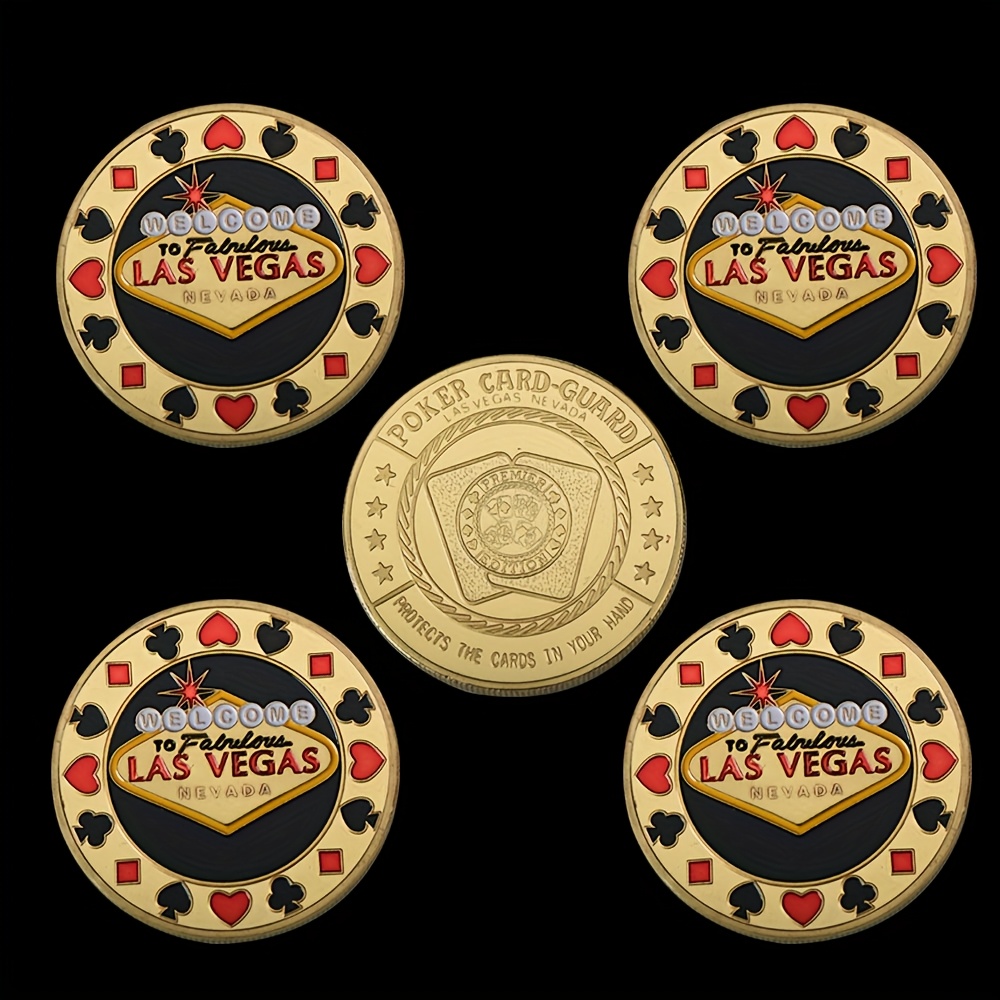 5 Buah Pelindung Kartu Poker K - Token Coin Mechanism ulasan dan harga