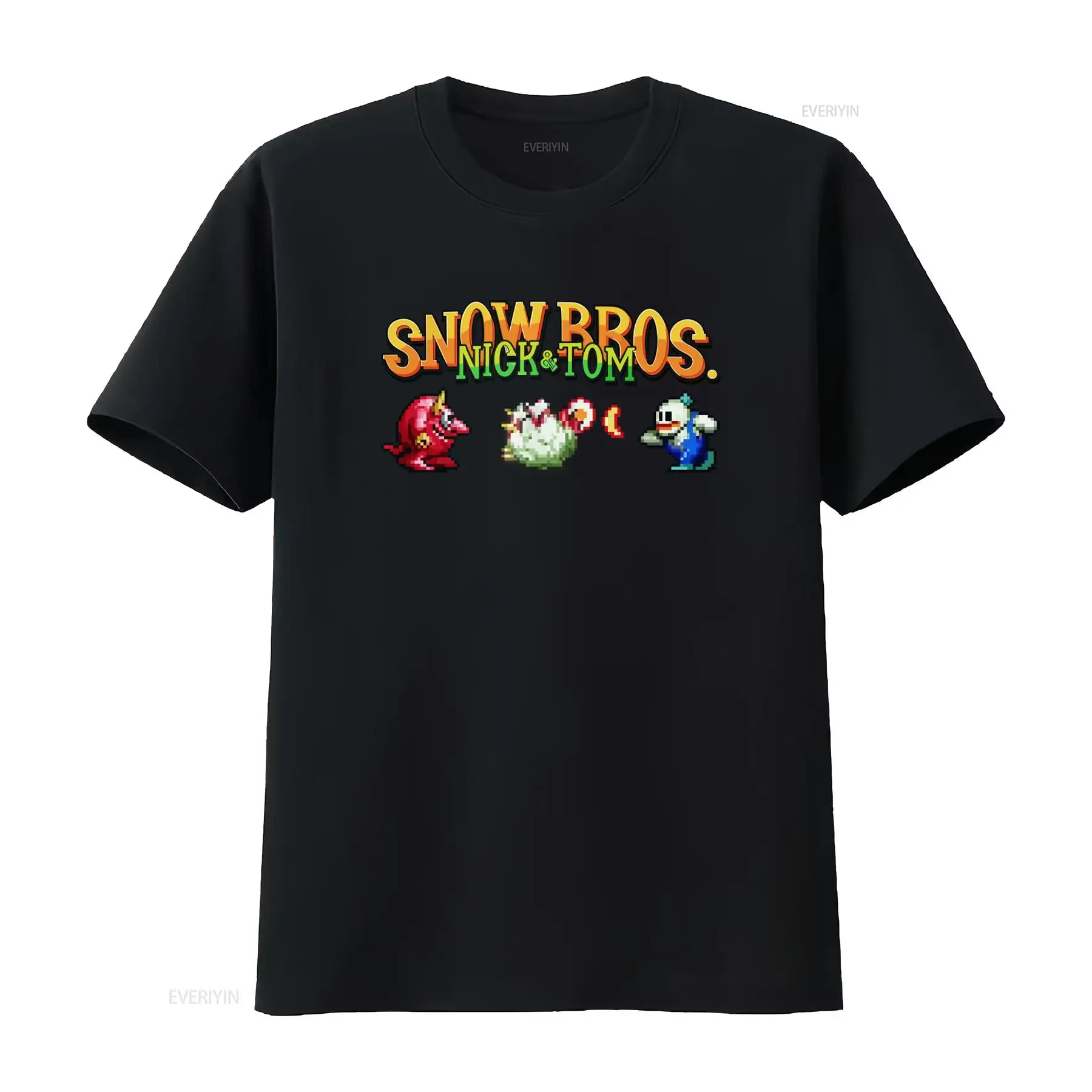 Kaos Snow Bros Retro Arcade 80 - Arcade No ulasan dan harga