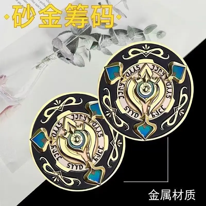 Hot Honkai:Star Rail 3D logam  - Token Coin Mechanism ulasan dan harga