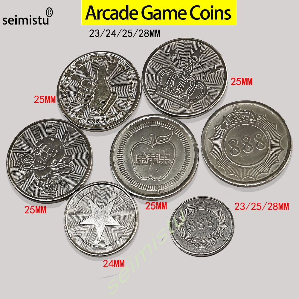 100 Buah Koin Arcade Desain Ma - Arcade Vending & Laundry Revenue ulasan dan harga
