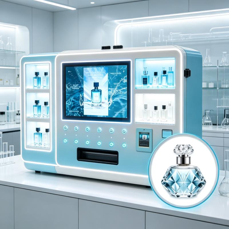 Mesin Penjual Parfum Otomatis  - Vending Machine Qr Code ulasan dan harga