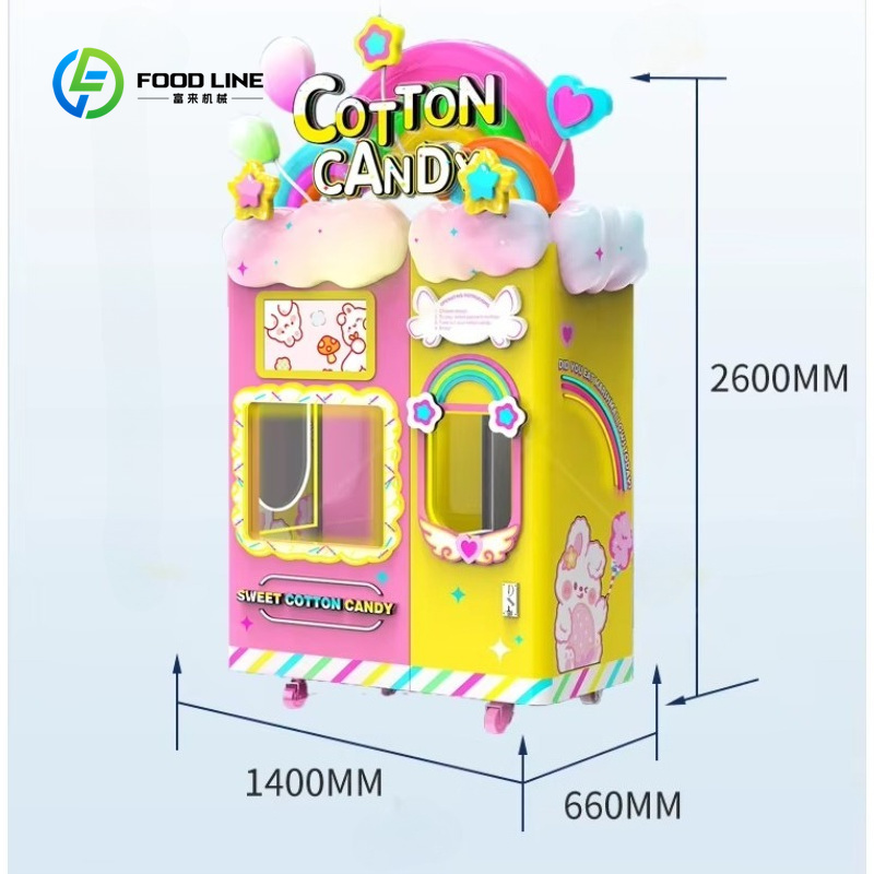 Mesin Penjual Permen Kapas yan - Candy Vending Machine ulasan dan harga