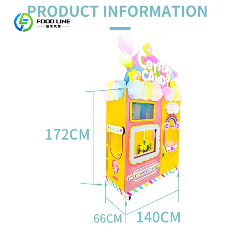 Mesin Penjual Permen Kapas yan - Candy Vending Machine ulasan dan harga